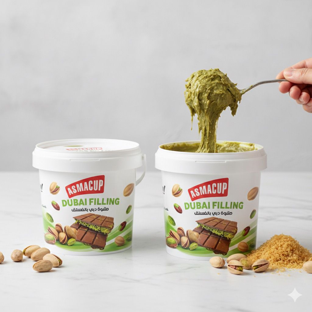 سناك هت أسماكب حشوة دبي بالفستق والكنافة 500 جرام